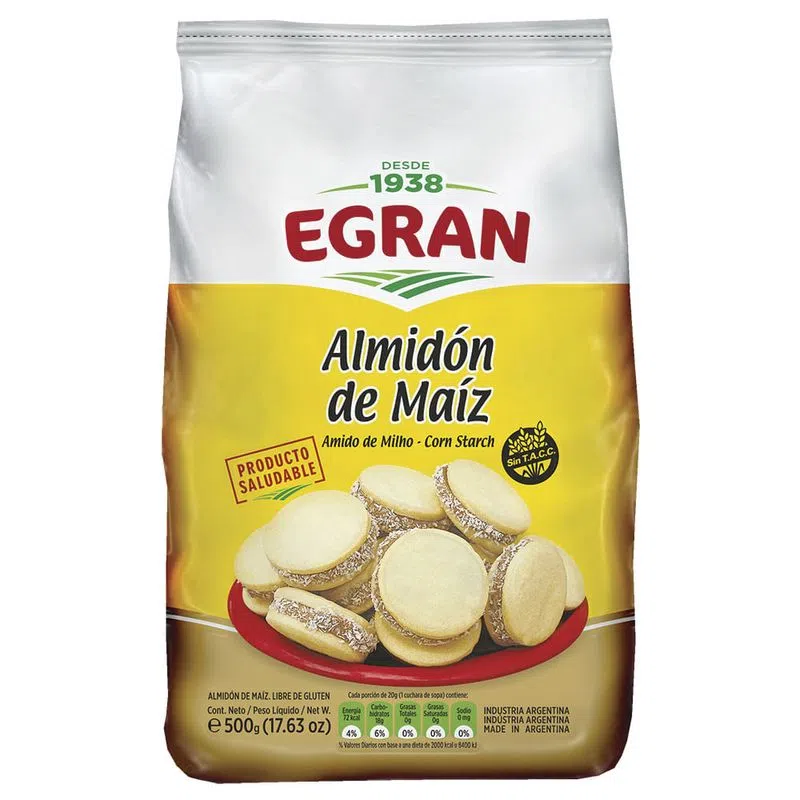 EGRAN ALMIDON DE MAIZ 500G.